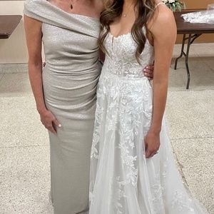 Mother of bride dress-evening gown
